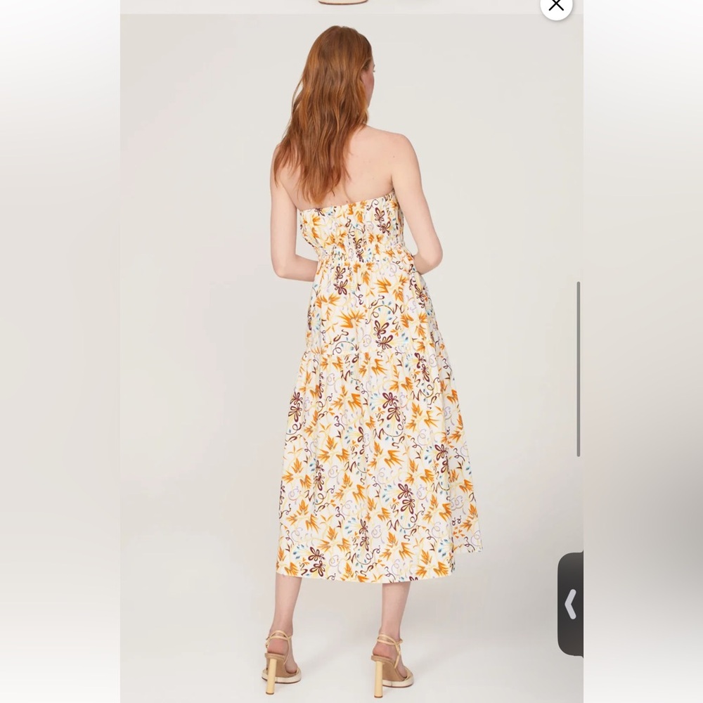 A.L.C. Clark Strapless Midi Dress - Picture 3 of 8